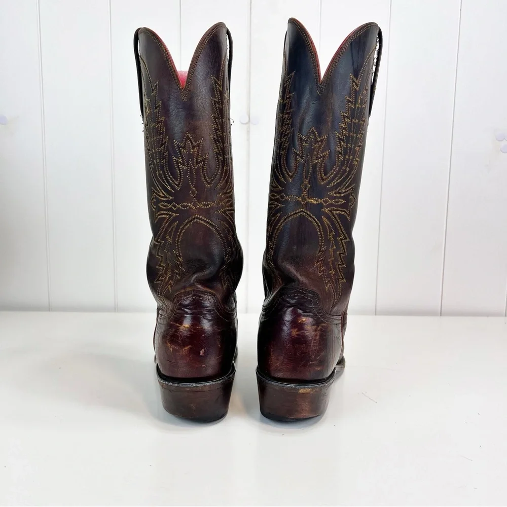 1883 by Lucchese Crayton N7697R Mad Dog Cowboy Boots Mens size 9.5D Western‎
